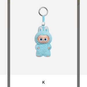 Labubu Pin For Love keychain “K” - new in box/ unopened!